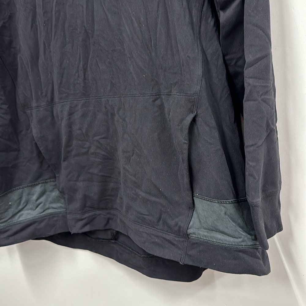 Lululemon black heather gray hooded sweatshirt 8 - Picture 3 of 6